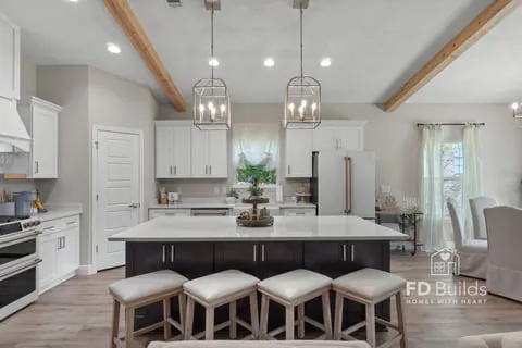 Home interior built for Maci and Carter by FD Builds