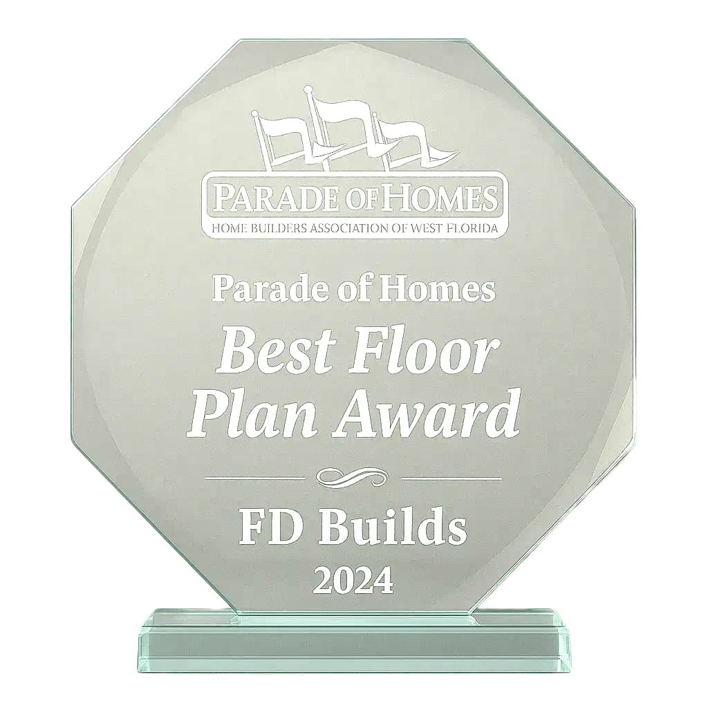2024 Parade of Homes Best Floor Plan Award — FD Builds